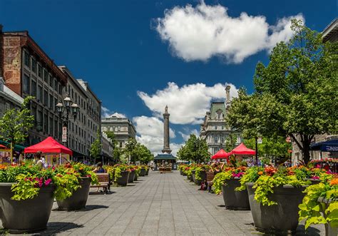 place jacques cartier old montreal.